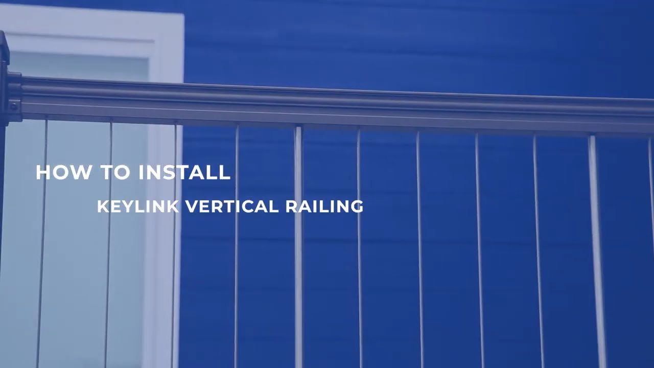 How to Install KeyLink Vertical Cable Railing