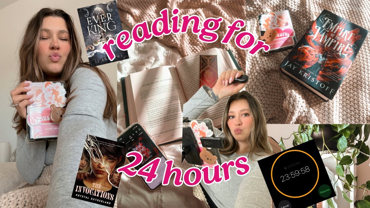 reading 1,000+ pages in 24 hours | 24 HOUR READATHON CHALLENGE - fantasy & fantasy romance