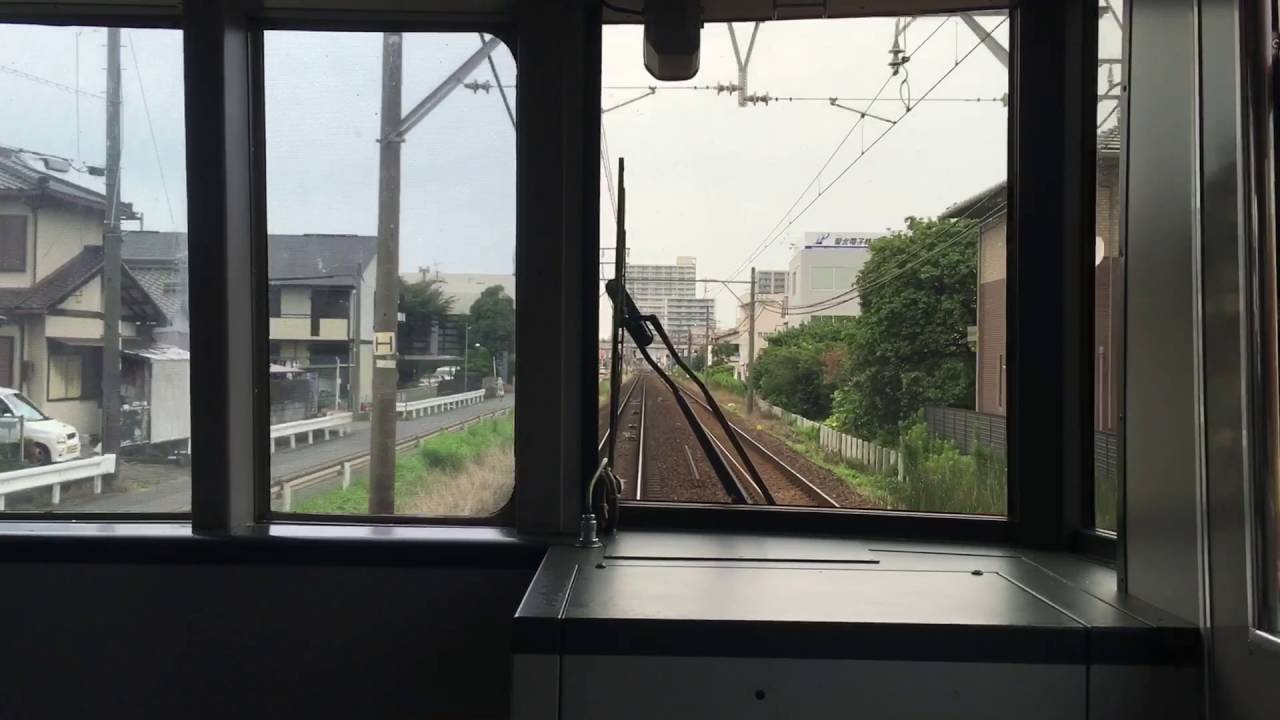 岩倉駅で超爆音警笛！
