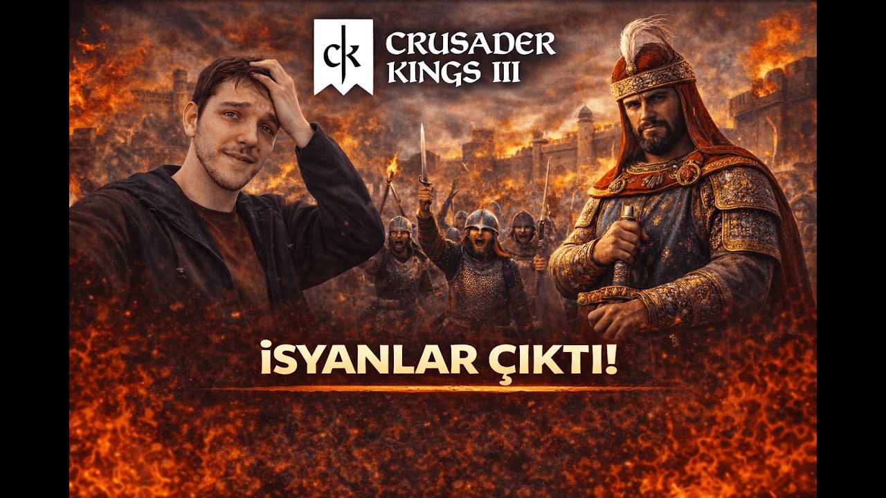 Crusader Kings III İsyaanlarla Uğraştık Bölüm 15