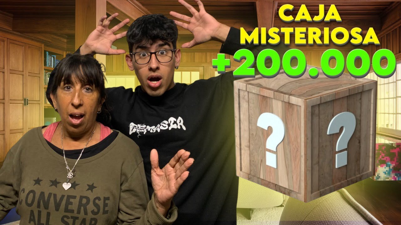 Les regalo a mis padres una caja misteriosa de + $200.000