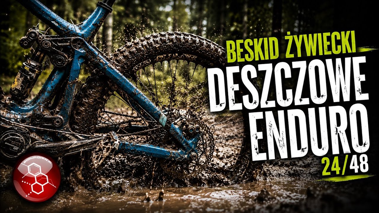 Beskidzkie dwa dni w deszczu, e-bike, enduro, MTB