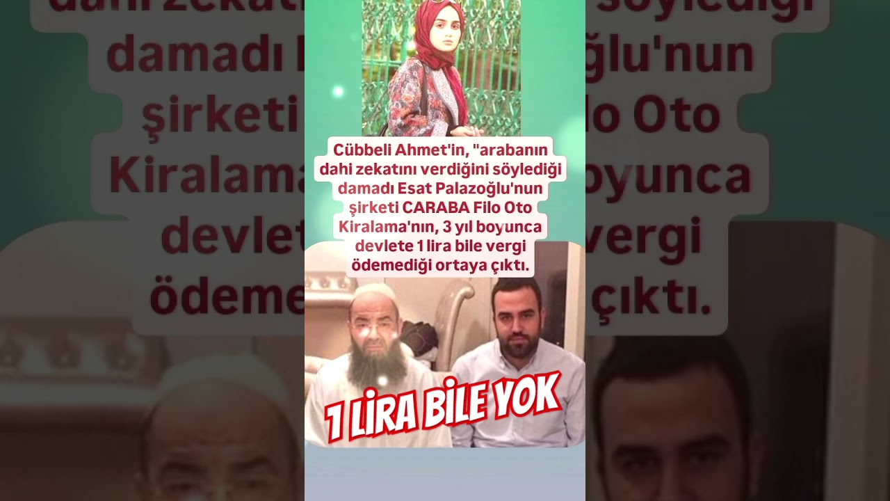 C&Uuml;BBELİ AHMET ARABA ZEKATI VERİYOR DEDİĞİ DAMADI ESAT PALAZOĞLU 1 LİRA BİLE VERMEDİĞİ