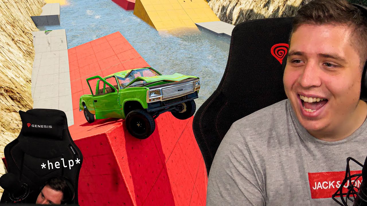 ILYEN NEHÉZ PÁLYA A VILÁGON NINCS!!!!!🚗BeamNG🚗 JátékPÁRBAJ S8E02
