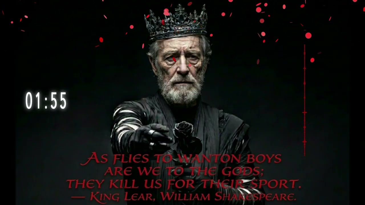 SHAKESPEARE — KING LEAR (Deep House / Glitch Remix) | Nothing Will Come of Nothing