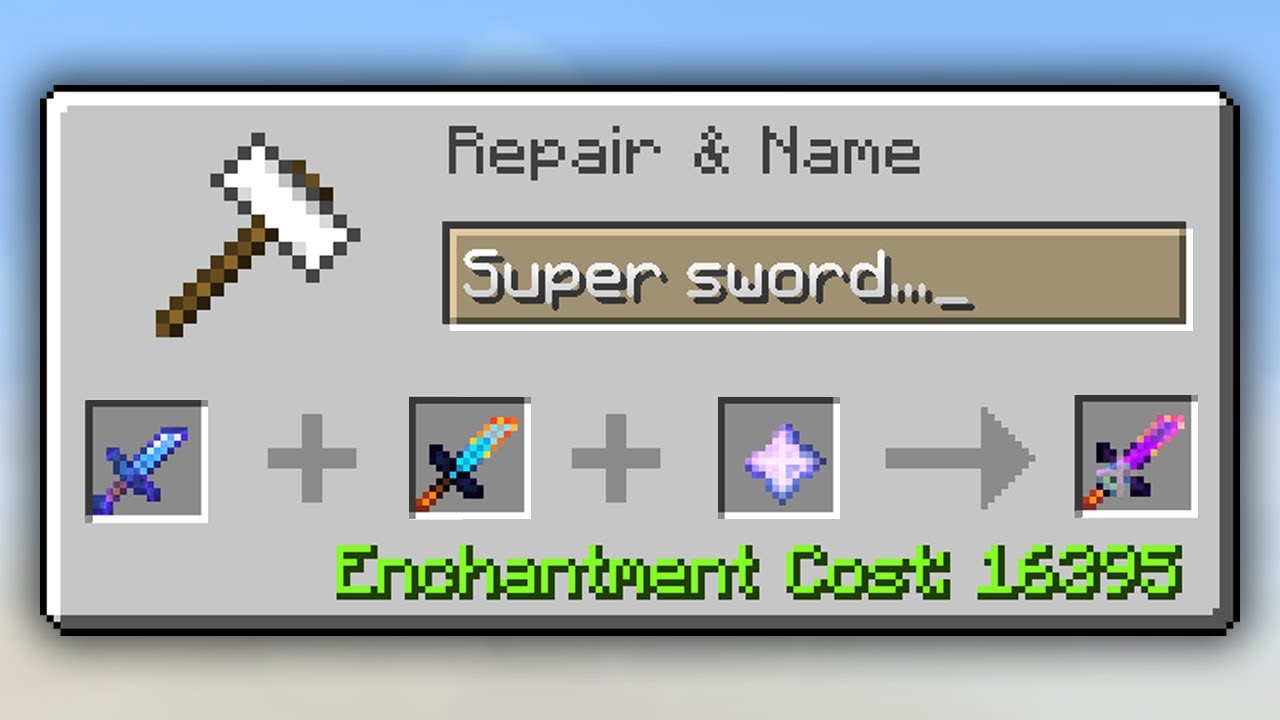 I made this OP SUPER SWORD...