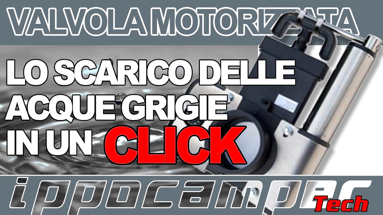 Scarichiamo le acque con un click con la Valvola Motorizzata