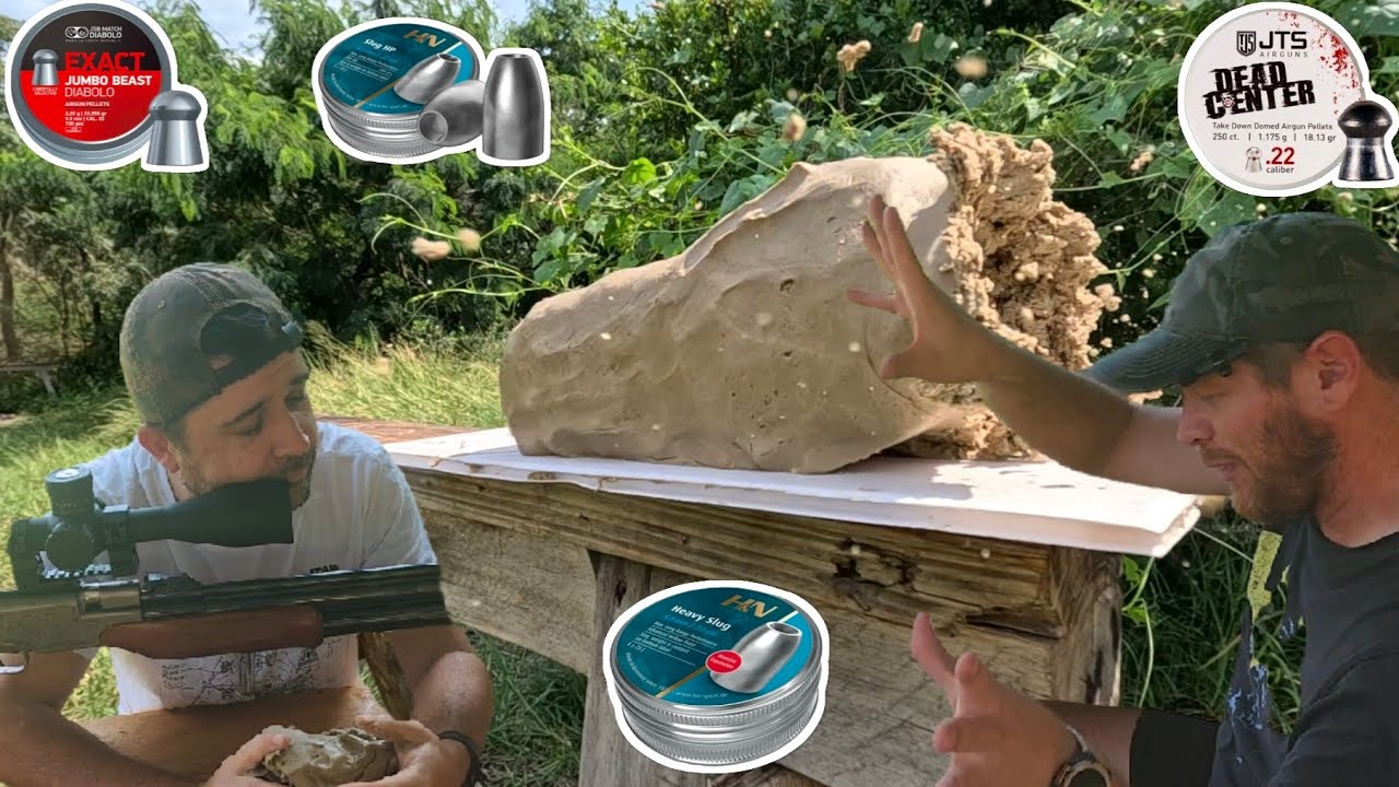 Clay target destruction with various&nbsp;pallets &nbsp;🎥💥