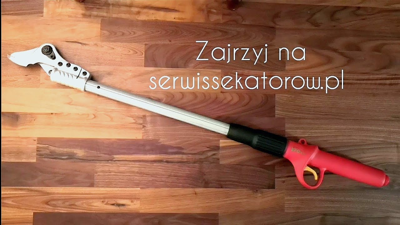 Sekator elektryczny z przedłużką FPQ 858 - Swansoft (jak Campagnola)