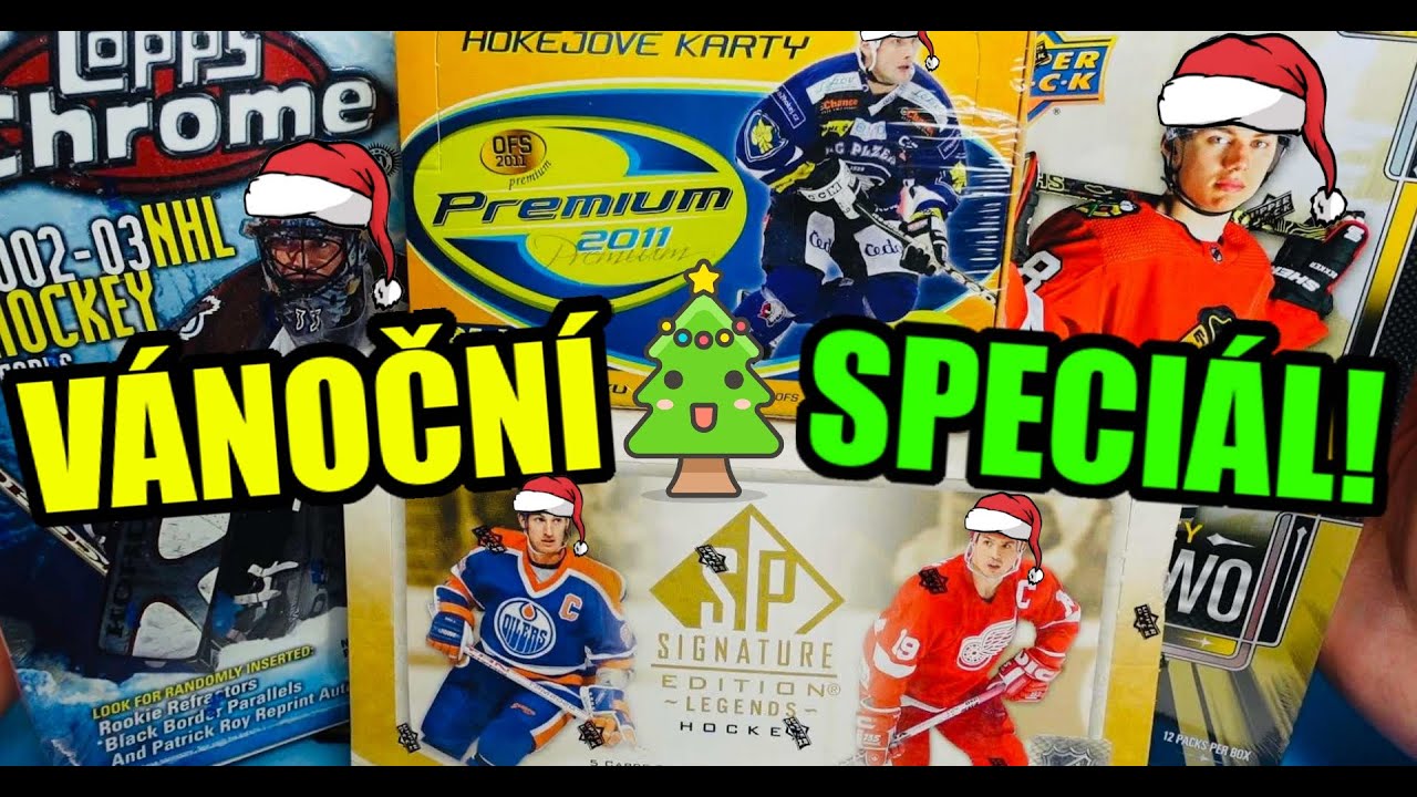Vánoční speciál! 🎄🔥 SP SIGNATURE LEGENDS, 02-03 CHROME, 23-24 Series 2 Hobby a OFS Premium 2011!