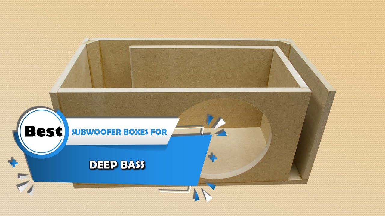 Top 5 Best Subwoofer Boxes For Deep Bass Review in 2026