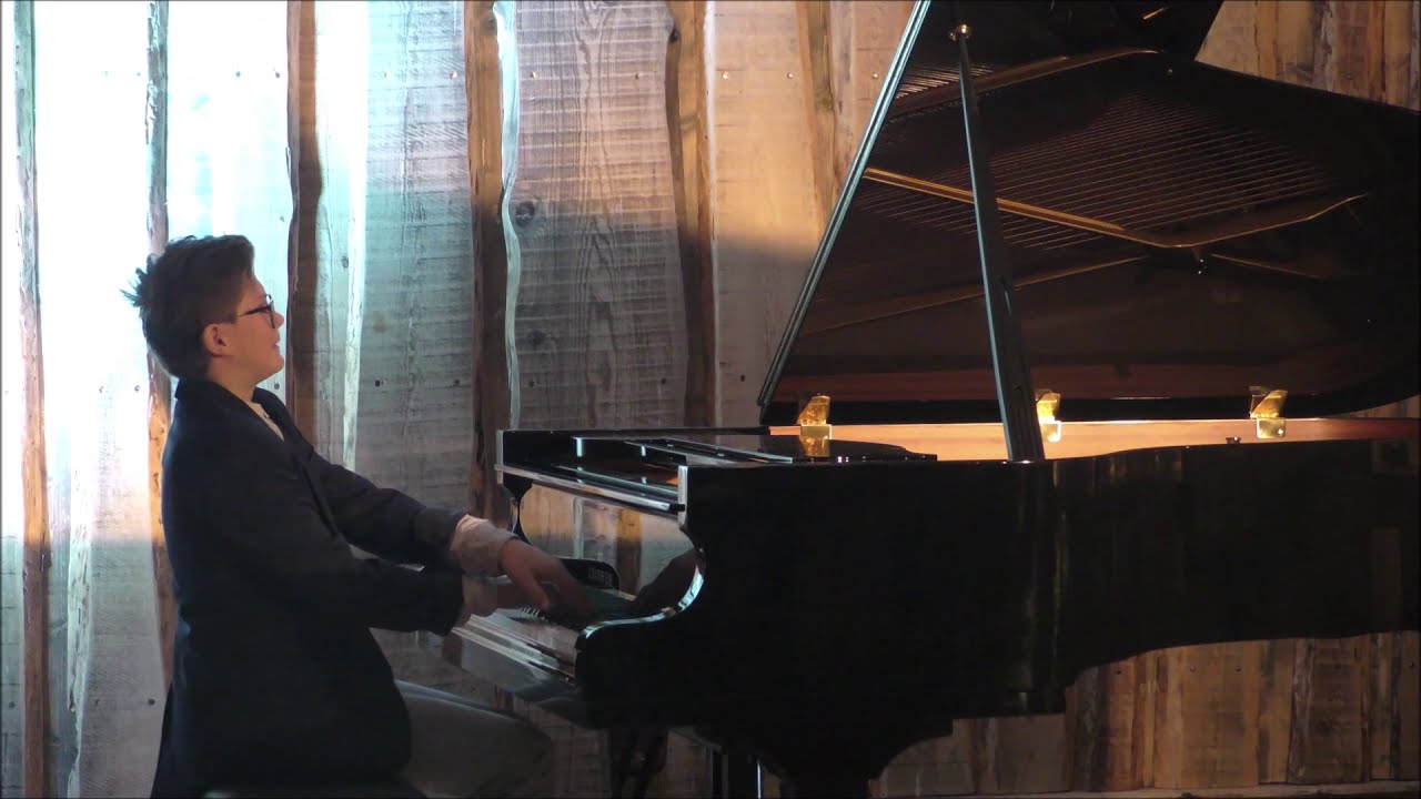Samuel Sabbah (12) performing at the national norwegian piano competition and winning 1.prize.