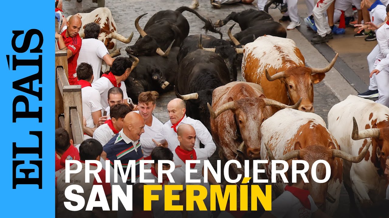 Primer encierro de San Ferm&iacute;n 2025, narrado por la Cadena Ser | EL PA&Iacute;S