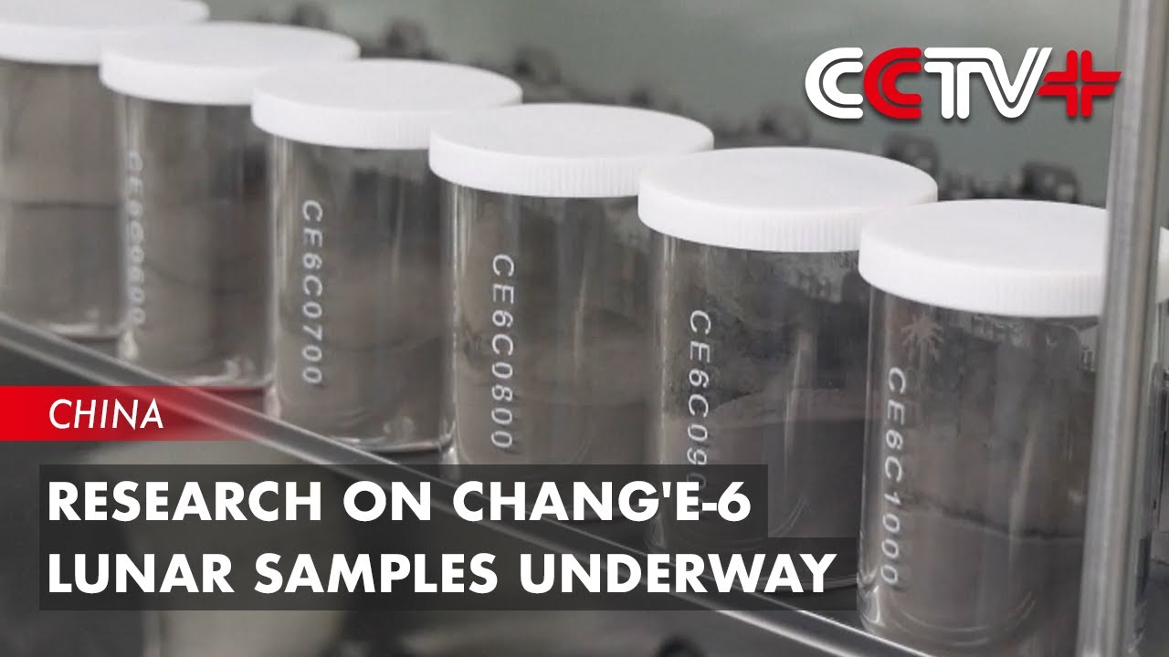 Research on Chang'e-6 Lunar Samples Underway