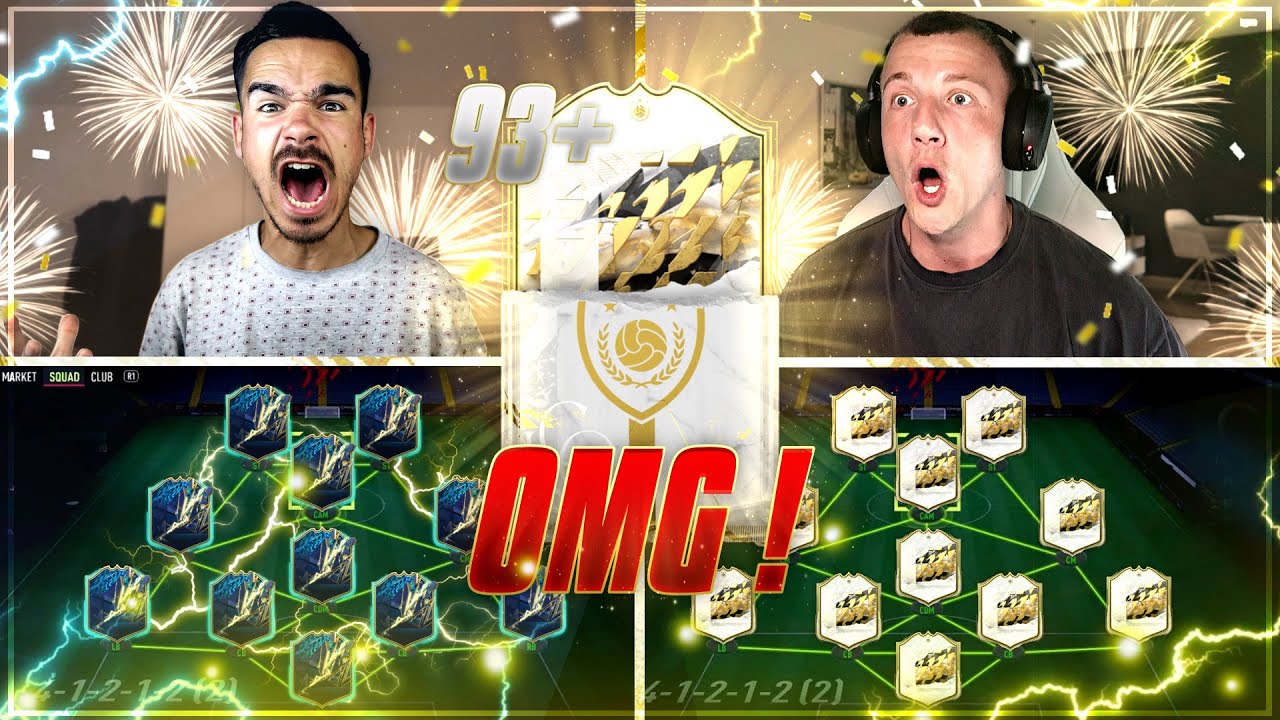 OMG!! RANDOM 93+ ICON MOMENTS PACK Squad Builder Battle 🔥🔥