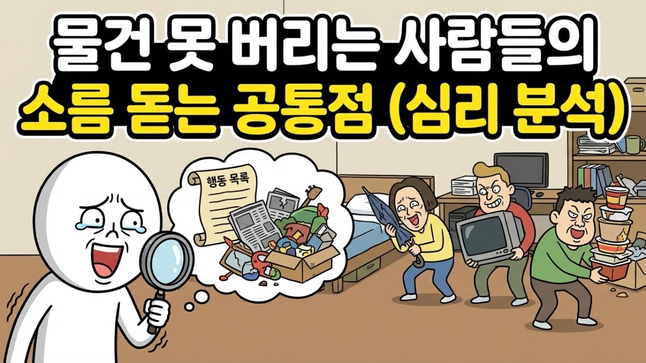 물건을 절대 못 버리는 사람들이 공통적으로 겪는 소름 돋는 심리 상태