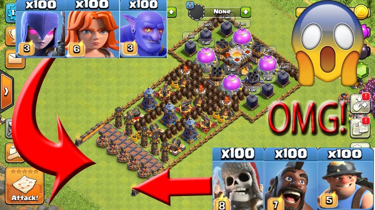 Traps VS Troops! Who can survive?