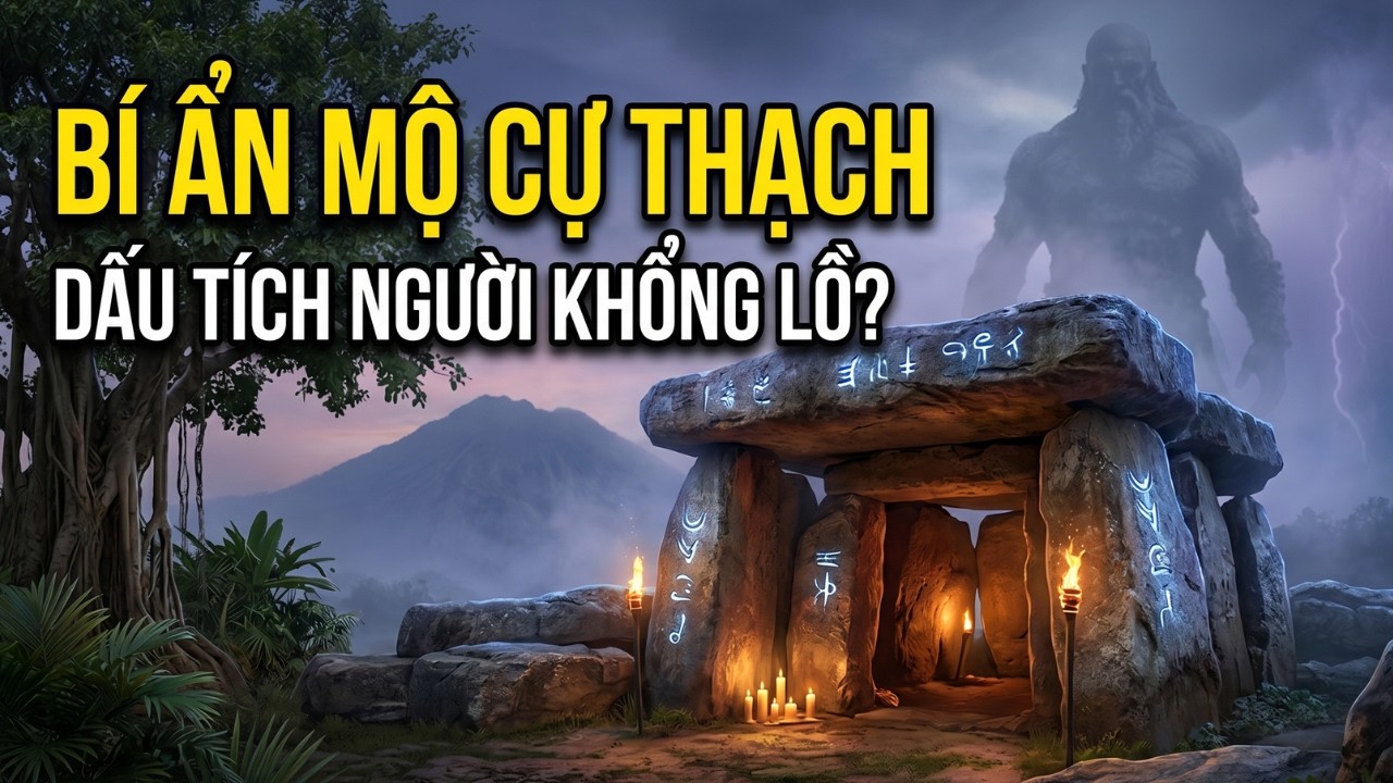 BÍ ẨN Mộ Cự Thạch Hàng Gòn: Dấu Tích NGƯỜI KHỔNG LỒ Tại Việt Nam?