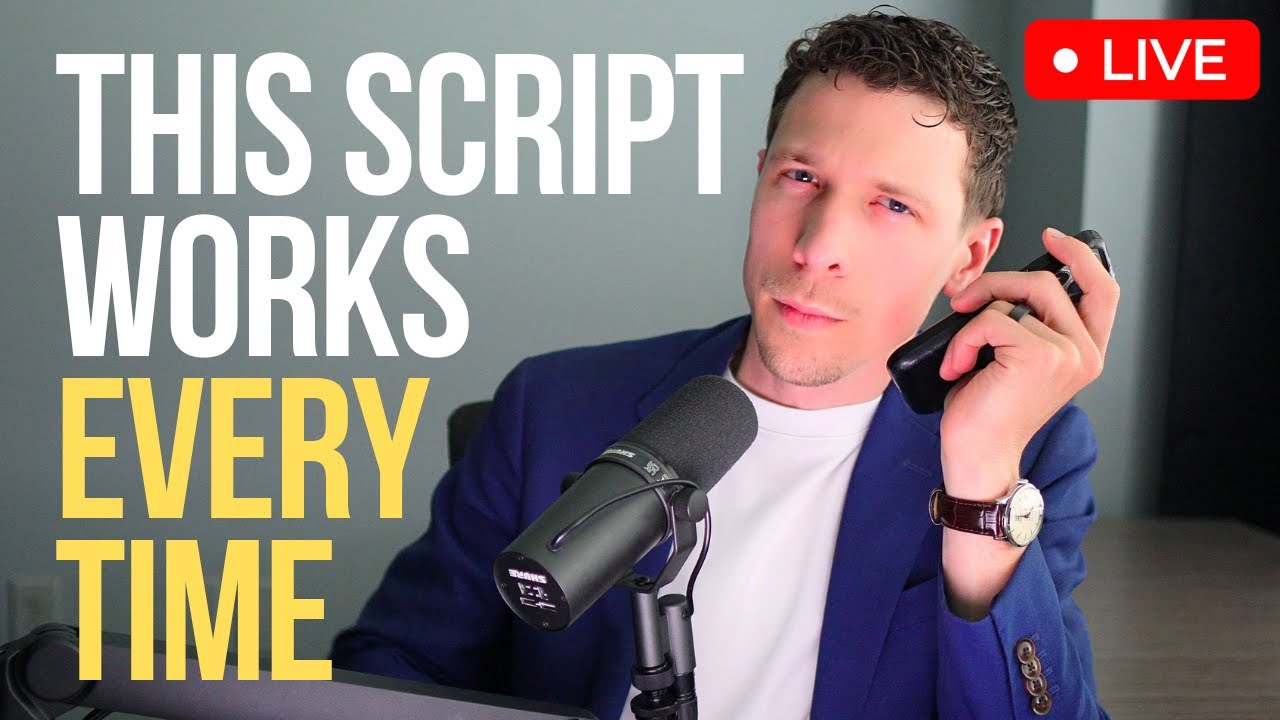 live cold calling real estate: $10,575 in 4 minutes