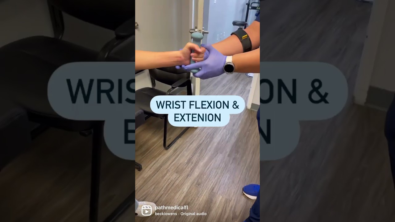Wrist Injury? Try these 3 exercises to improve mobility and increase strength! #wristpain #PT
