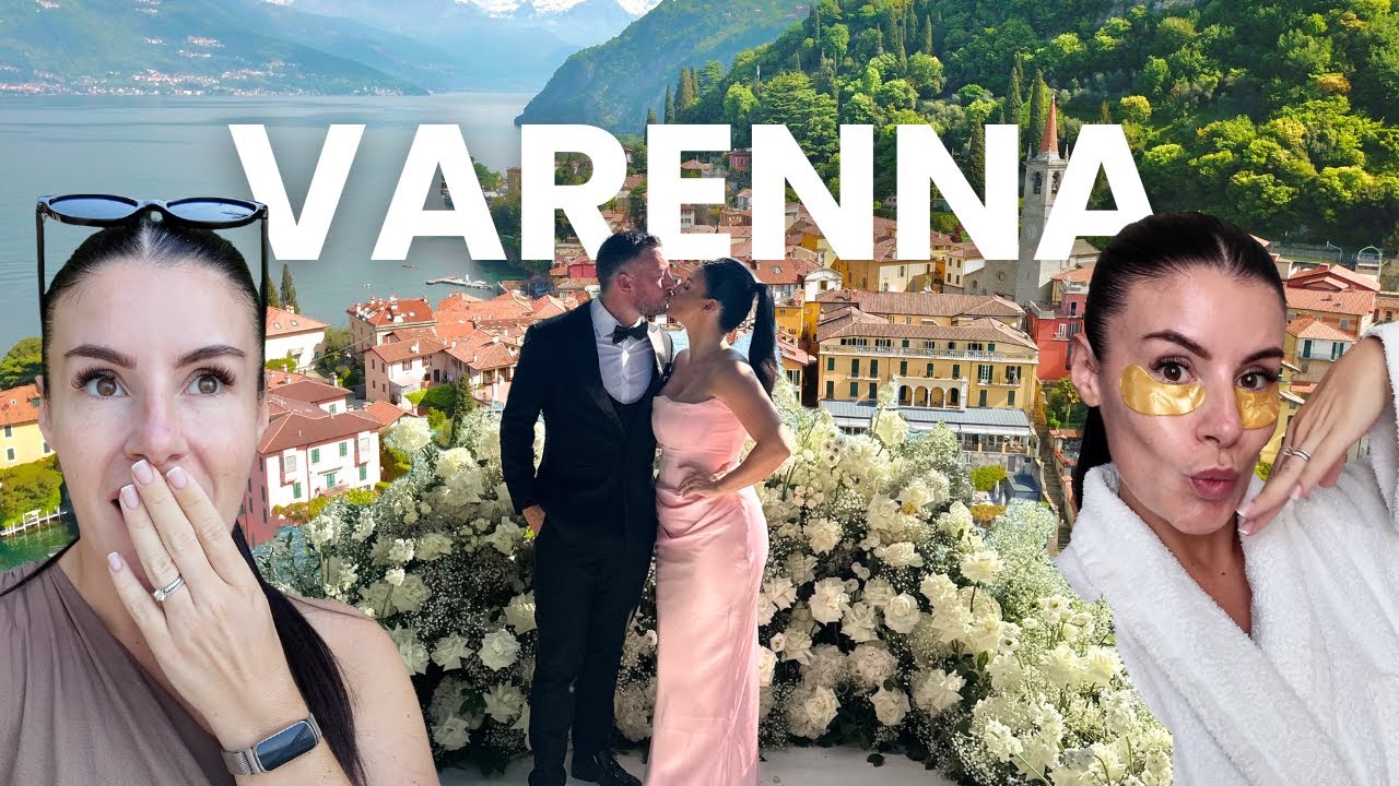 A Luxury Lake Como Wedding in Varenna 📍 | Italy&rsquo;s Most Beautiful Village 🇮🇹 | Vlog | POPPY OWEN