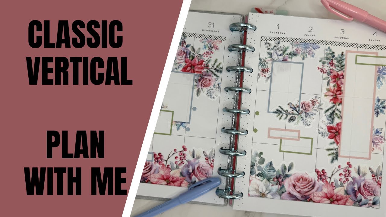 Happy Planner Classic Vertical Creative | Планируйте вместе со мной | 29 дек. - 4 янв. | @livelov...