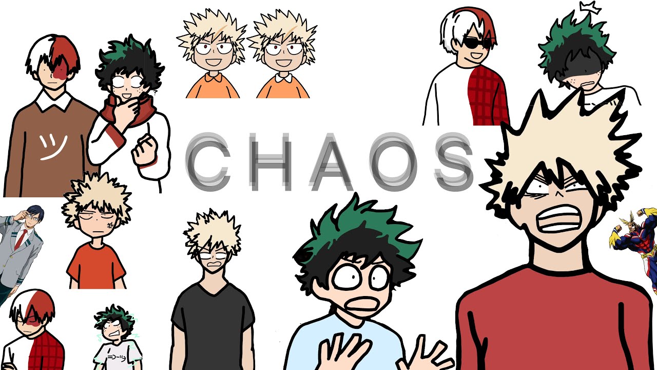 BNHA Animatic — Bakugo, Todoroki, & Deku as tik toks/@brownbakugo —