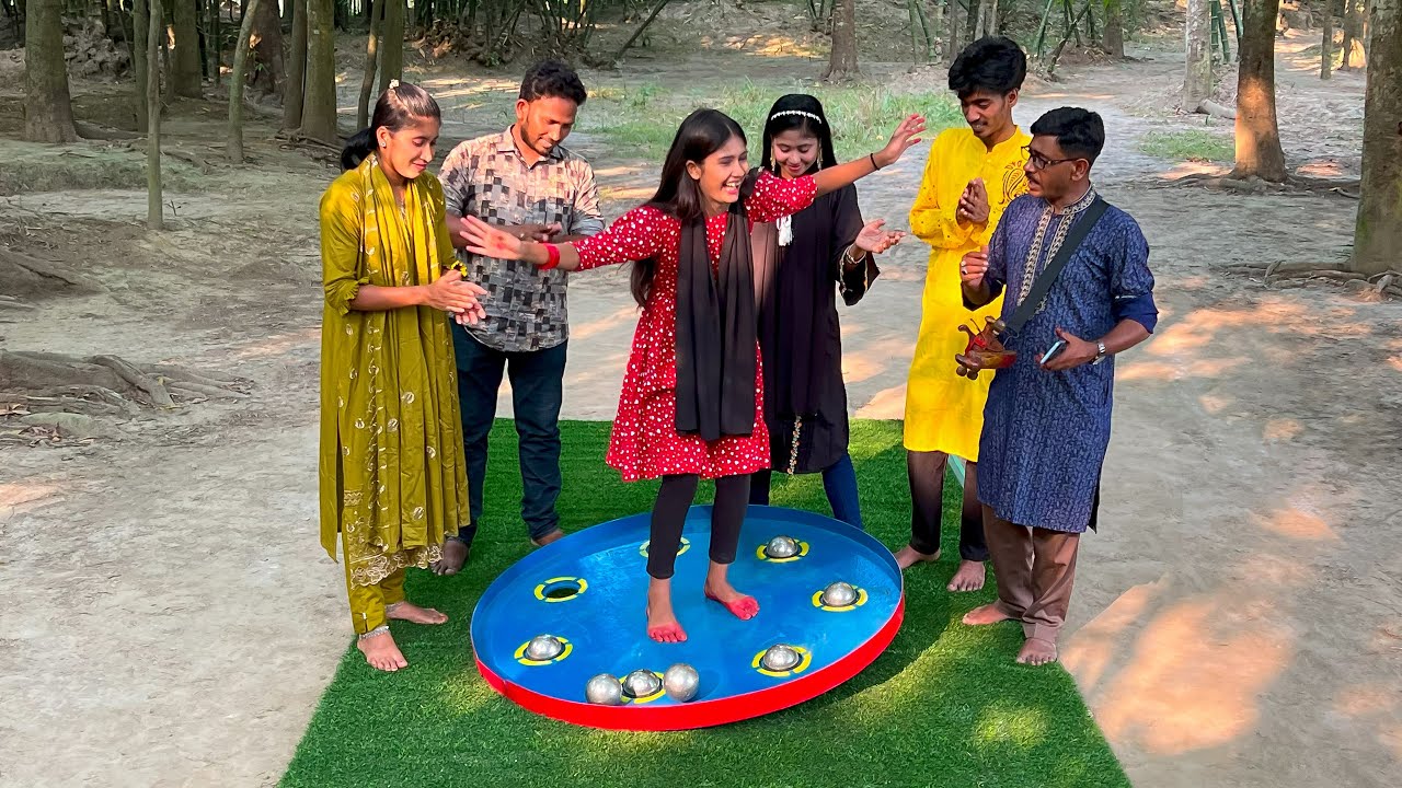 নতুন খেলায় সেরা চমক আর একি অসাধারন বিনোদন দেখুন ? বল ব্যালান্সের খেলায় কে জিতবে সেরা পুরস্কার ?