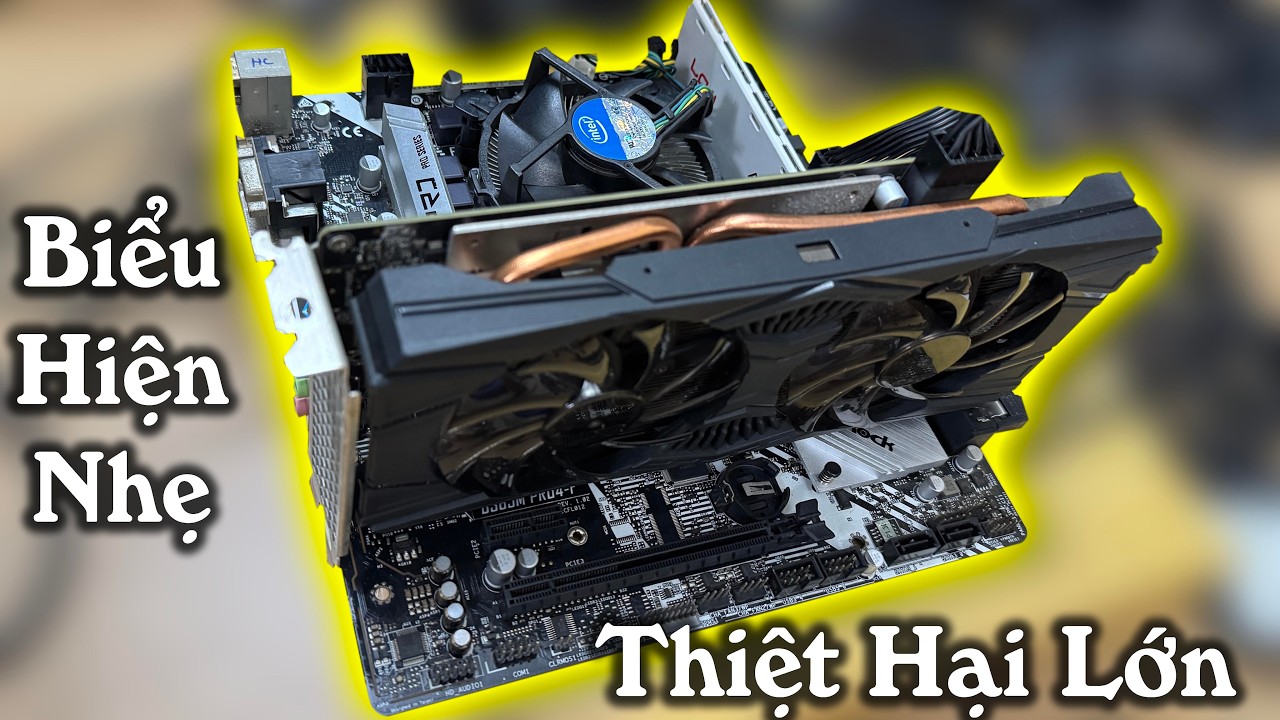Pc Vga 1660sp Gi&aacute; 500k Đang Chạy Đột Tử