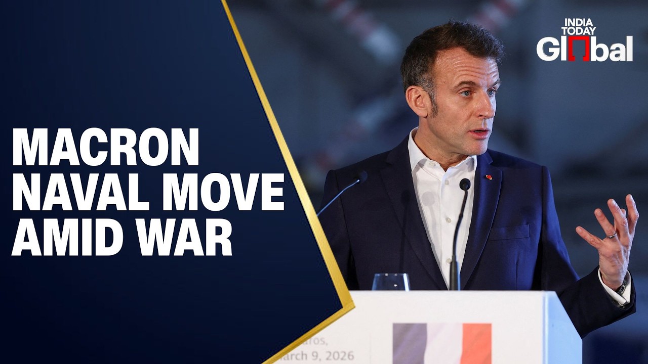 WATCH LIVE: Macron Orders French Warships to Red Sea Amid Iran War