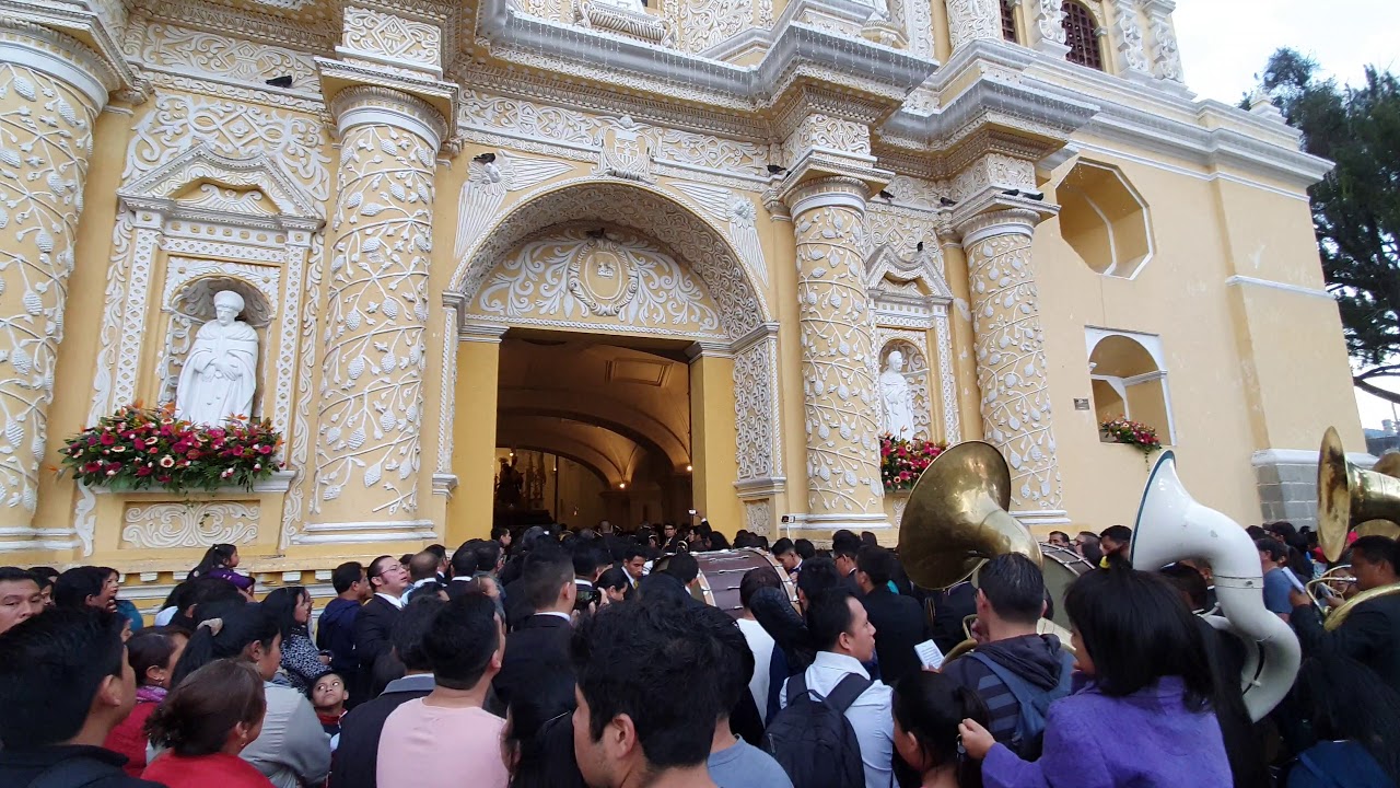🔥Energía en una marcha: Camino al Gólgota. Jesús de La Merced Antigua Guatemala velación 24.11.2019