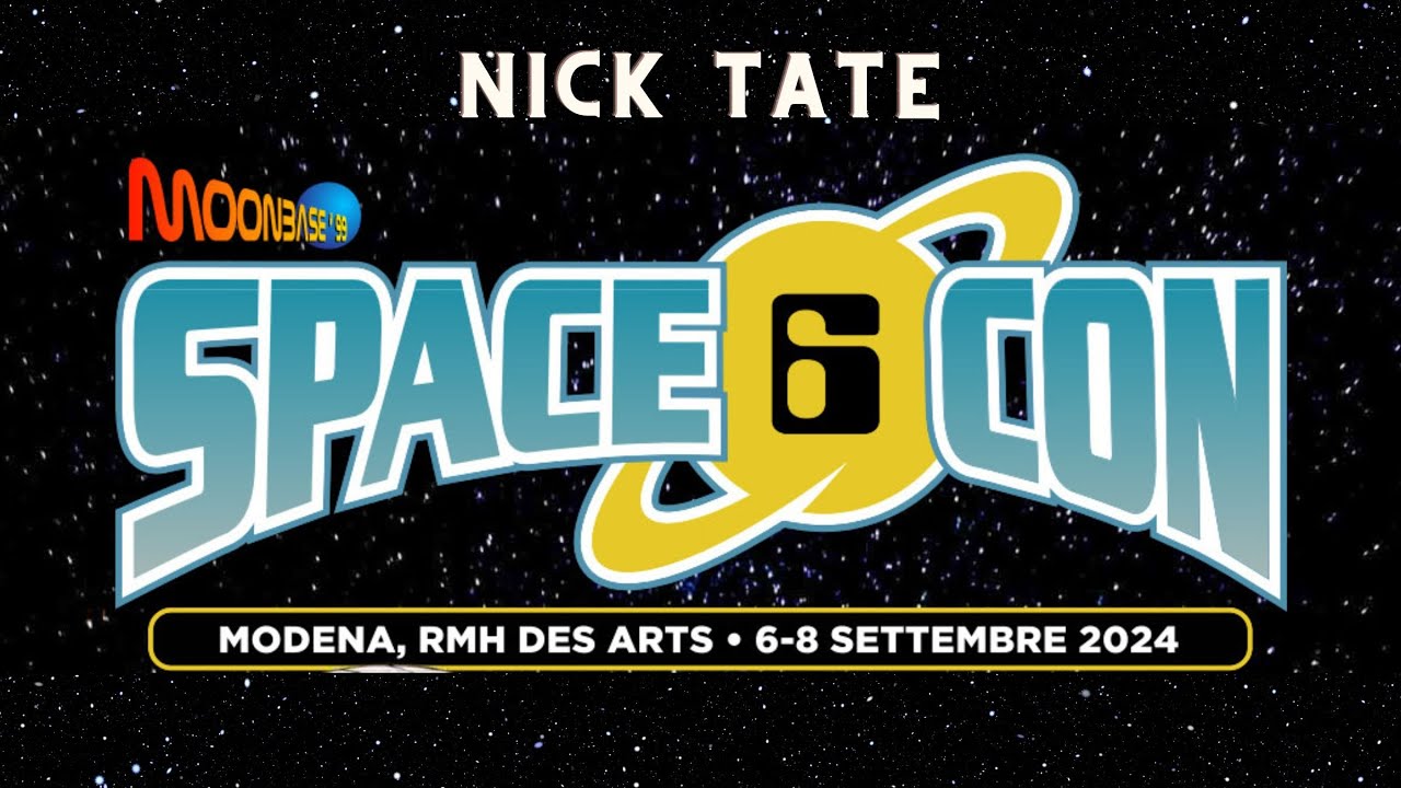 Nick Tate (Alan Carter in Spazio 1999) alla SpaceCon di Modena -  07 09 24