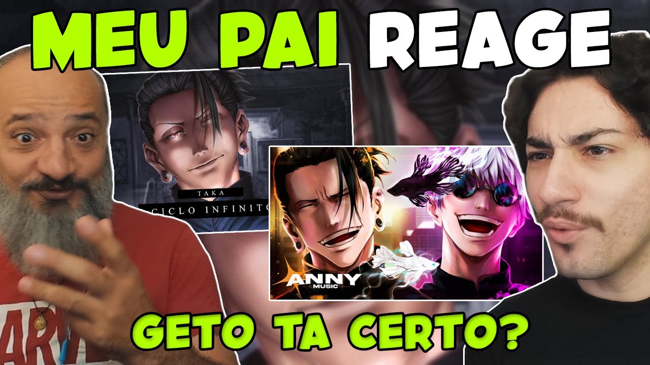 OS MAIS FORTES FEITICEIROS ♪ GOJO & GETO - TAKA | ANNY - REACT