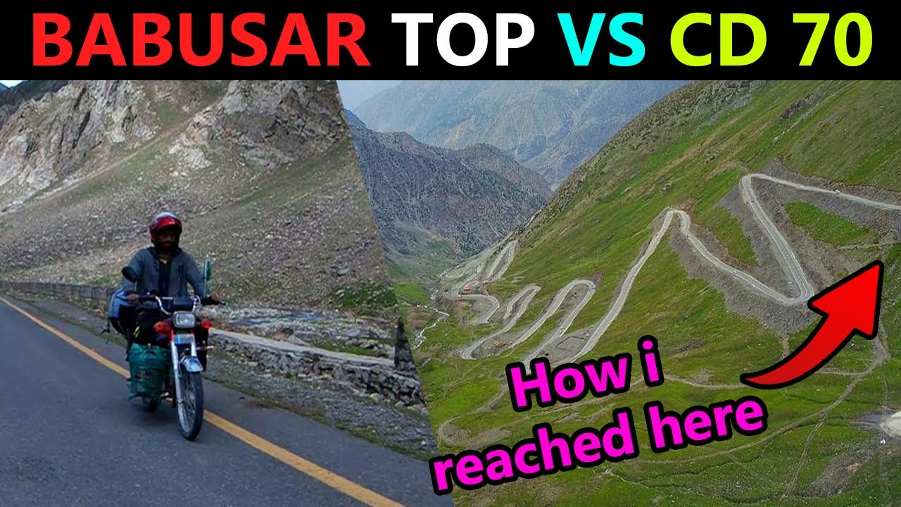 Babusar Top Vs My Honda CD 70 || Chiniot To China Border On CD 70 || Ep : 03