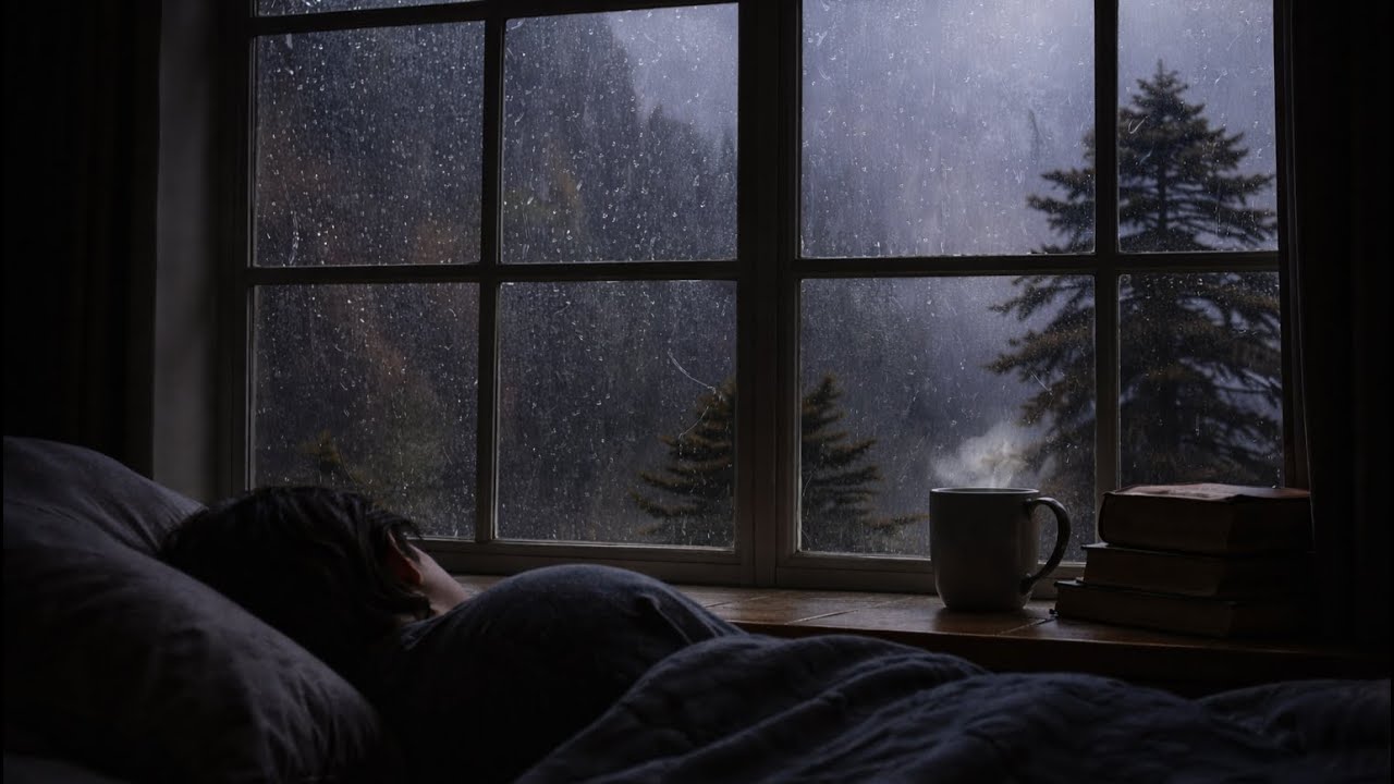 Deep Sleep Rain on Window | Relaxing Rain Sounds Live
