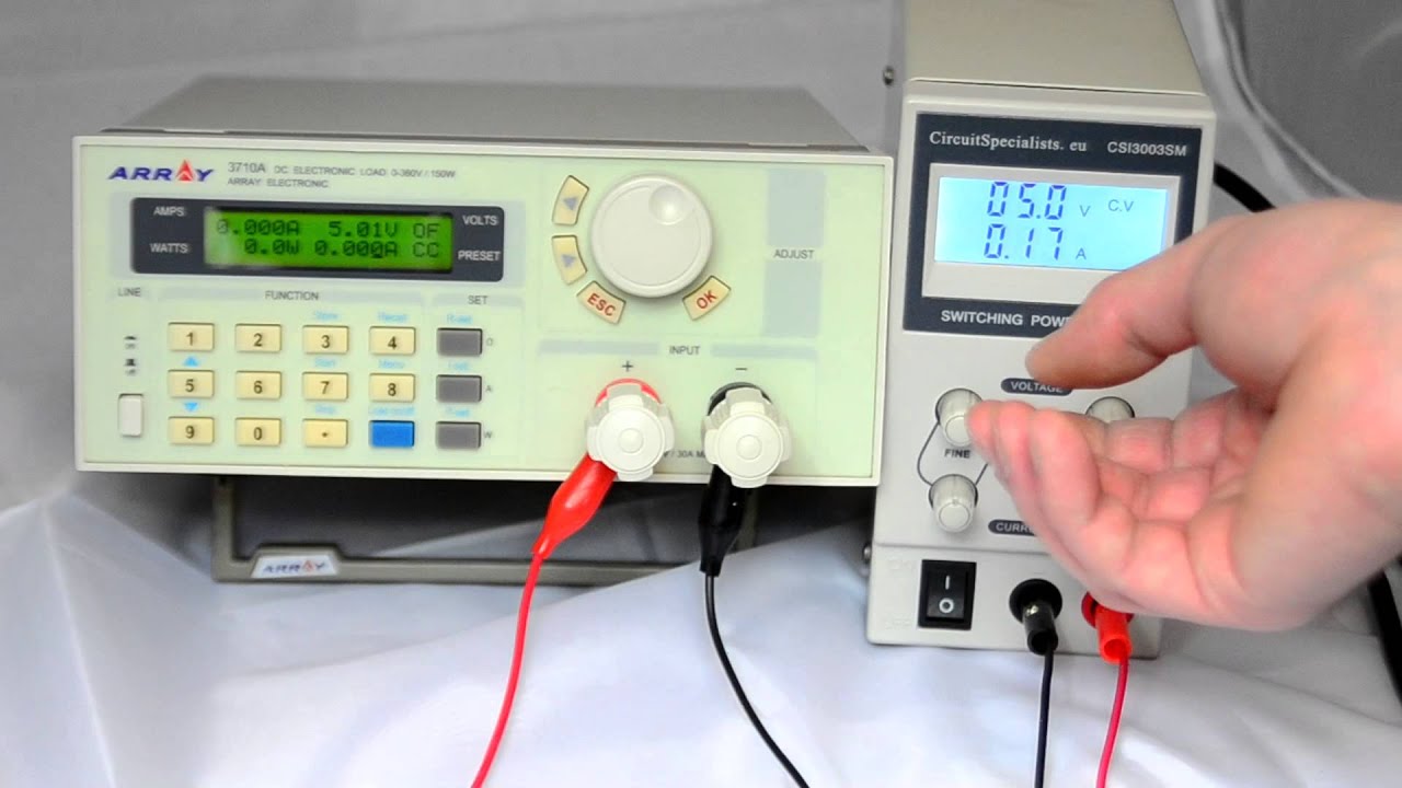 Array 3710A DC Electronic Load - First Impression