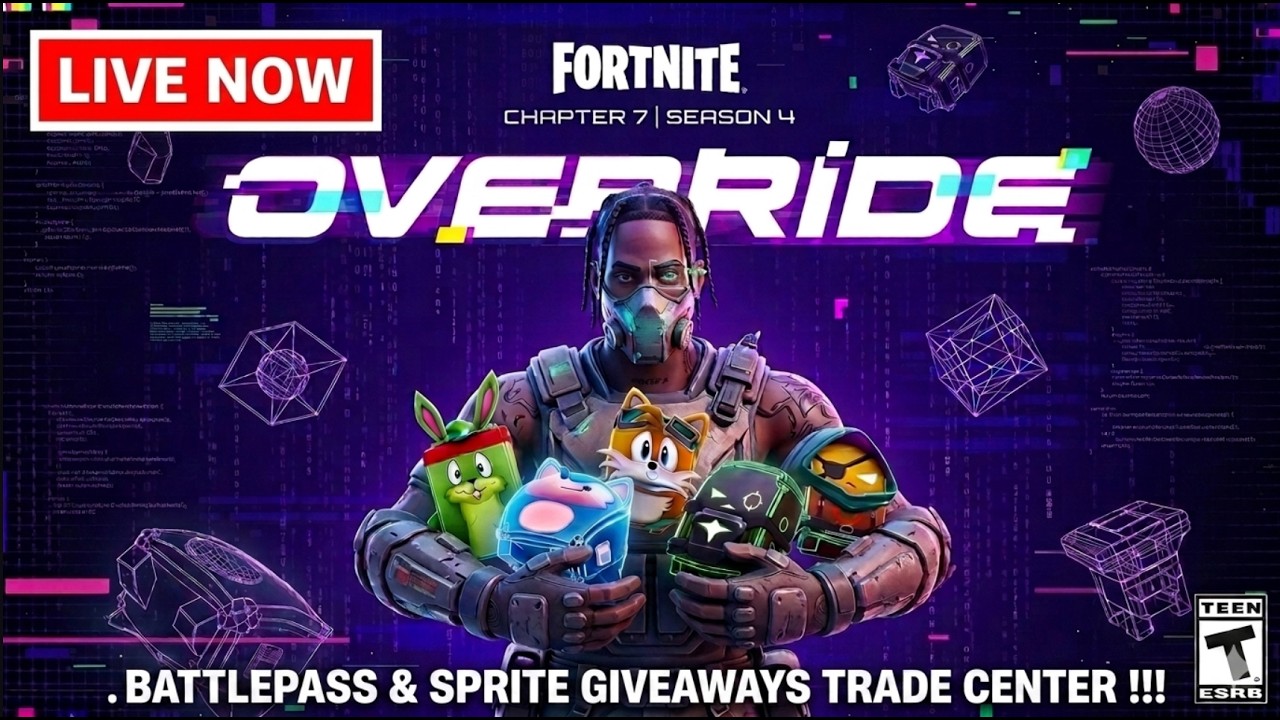 SPRITE GIVEAWAY & TRADE FORTNITE CHAPTER 7 SEASON 4 LIVE HOW TO FIND GOLD KLOMBO SPRITE CHEAT MASTER