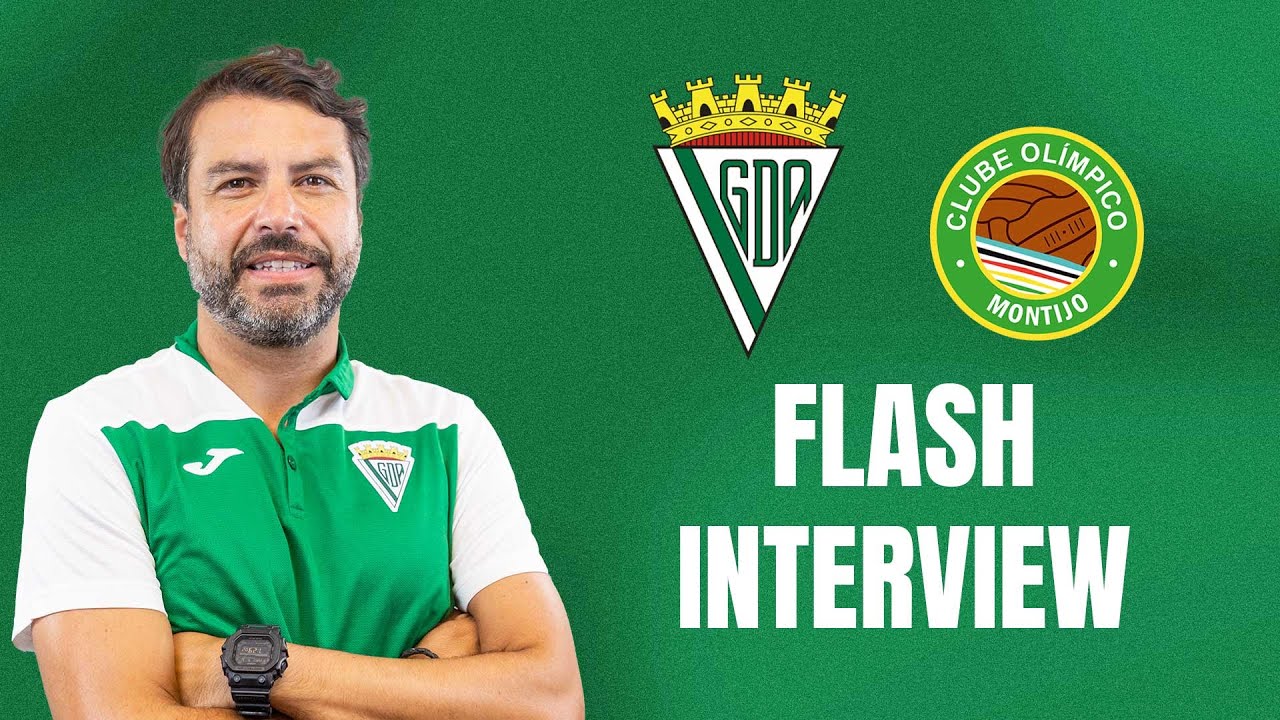 Flash Interview do treinador Tó-Pê na 11.ª jornada da 1.ª Divisão AF Setúbal