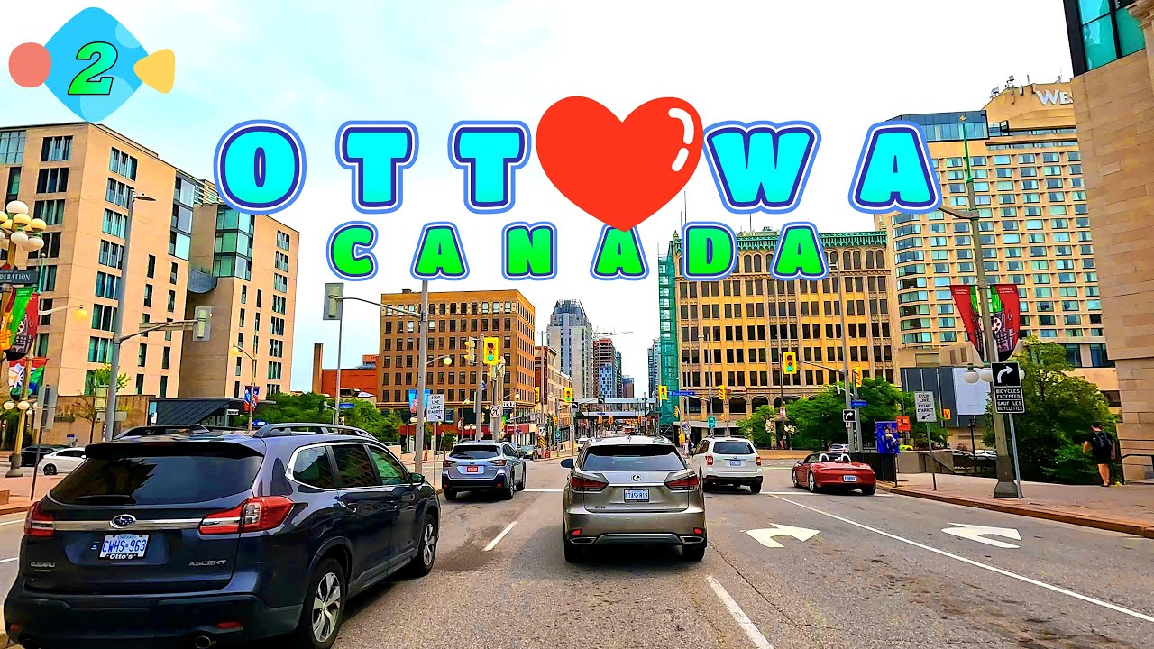 Ultra Ottawa Drive Part 2/9, Capital of Canada 4K - UHD