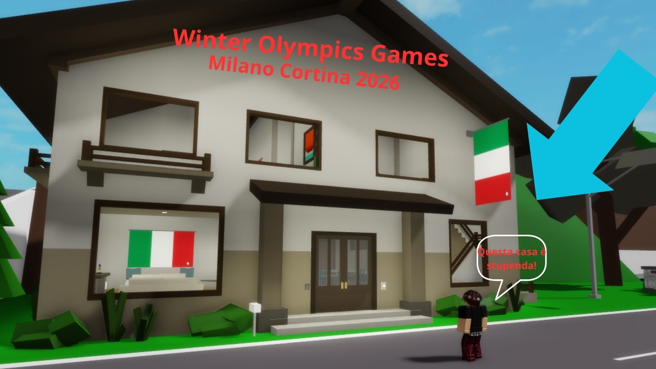 IL NUOVO AGGIORNAMENTO DELLE OLIMPIADI INVERNALI MILANO CORTINA 2026 E' FANTASTICO! - Roblox ITA
