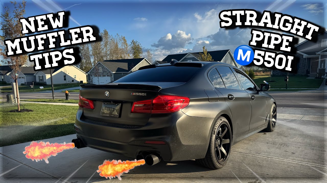 I STRAIGHT PIPE MY BMW M550i.... AND IT SOUNDS INSANE!!!