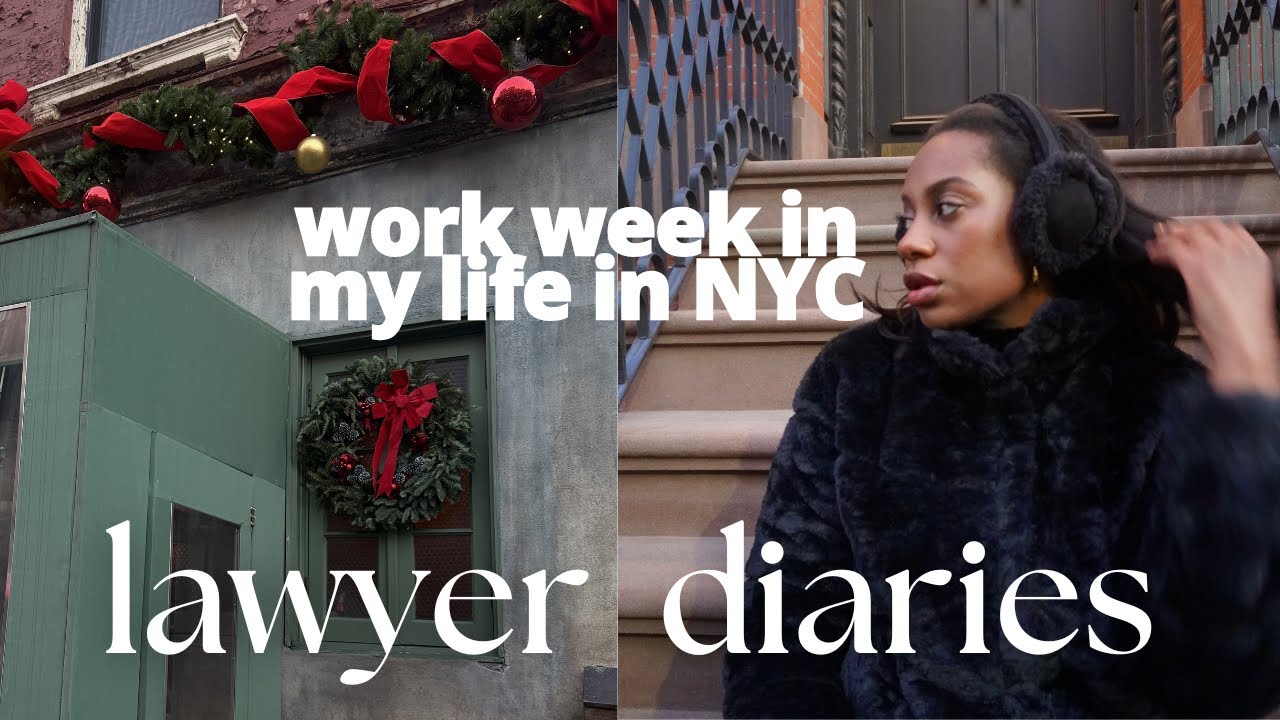 LAWYER DIARIES | busy work week in NYC, building a dream team in 2025, travel prep | Kameron Monet