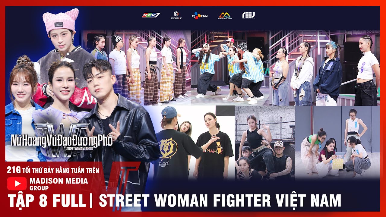 [SWFVN] Nữ Hoàng Vũ Đạo Đường Phố | Tập 8: Nhóm đầu tiên nói lời TẠM BIỆT, kịch tính NV 