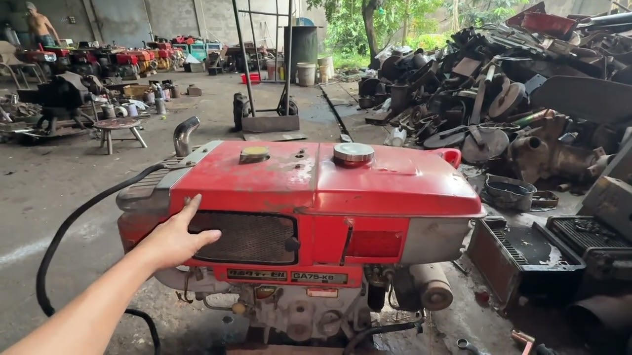 Lằm nổ máy GA75 đề,ER 65 để lâu 😊