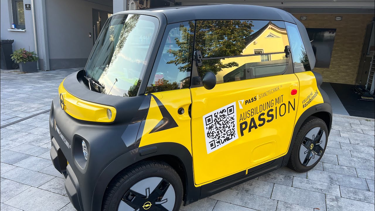 Azubimobil | Opel Rocks-e | Pass Stanztechnik