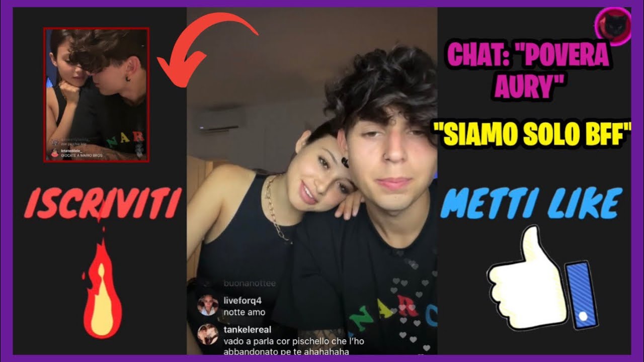 LELE GIACCARI e ZOE MASSENTI : DIRETTA INSTAGRAM ALLE 5 DEL MATTINO😂❤️