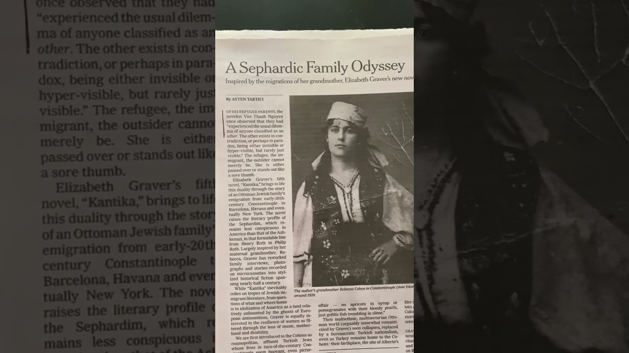 #newbook on #sephardic #family #odyssey - #imagine #your #grandmother in the #1920s