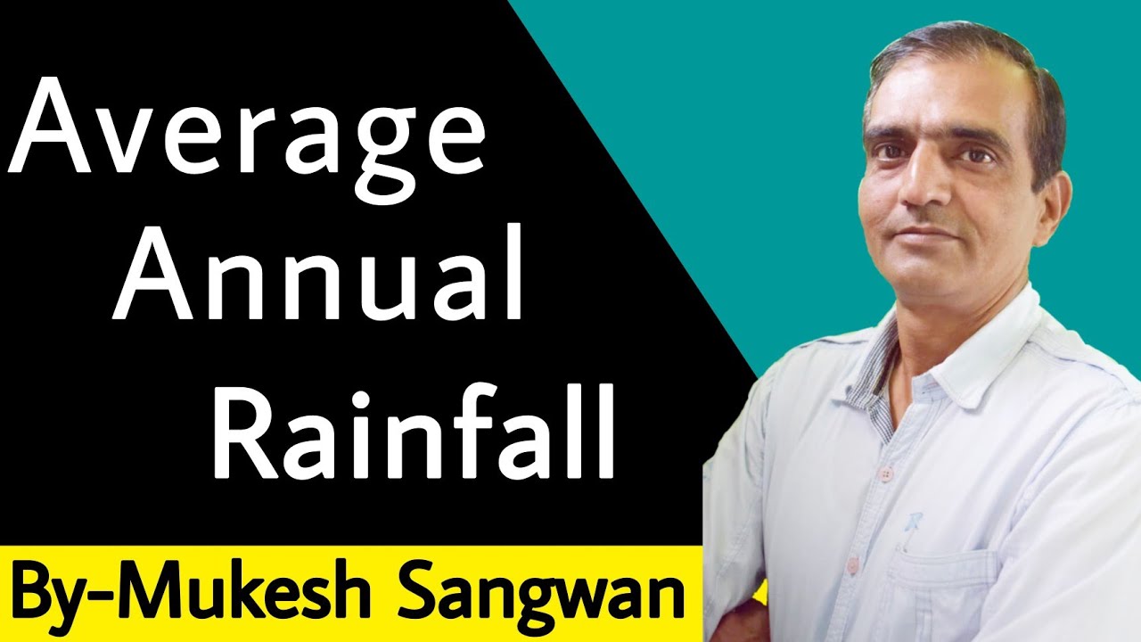 Average annual rainfall | By Mukesh Sangwan | Knowledge Cultivation | KC