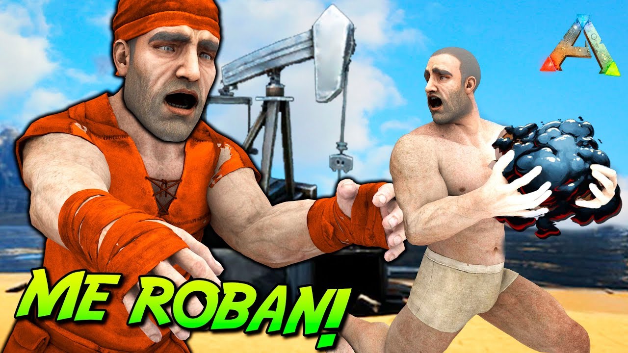 ARK - ME VIENEN A ROBAR Y CAEN EN LA TRAMPA!!😬😈 - #3 ARKEANOS ENFRENTADOS