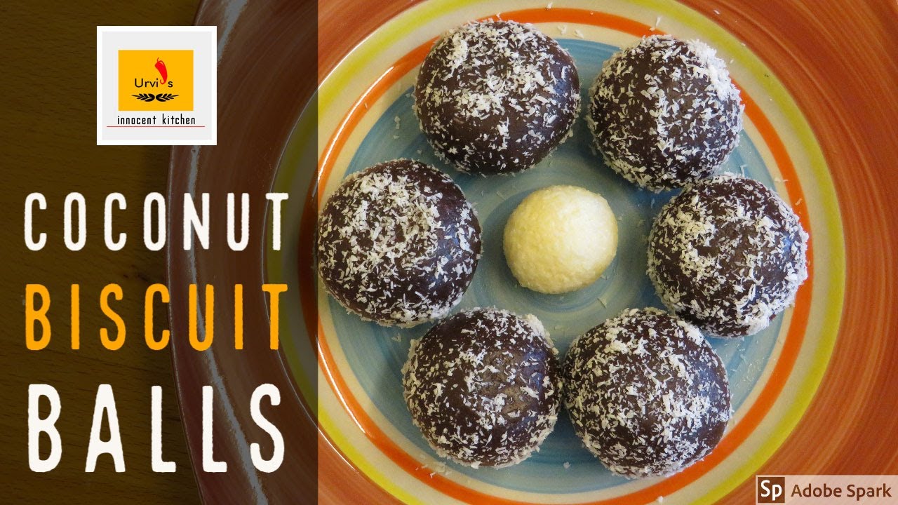 No Bake Coconut Biscuits Balls - quick and easy recipe